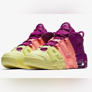 Nike Air More Uptempo Tri-Color Lucky Charms- Nike Sneakers- Youth 4.5